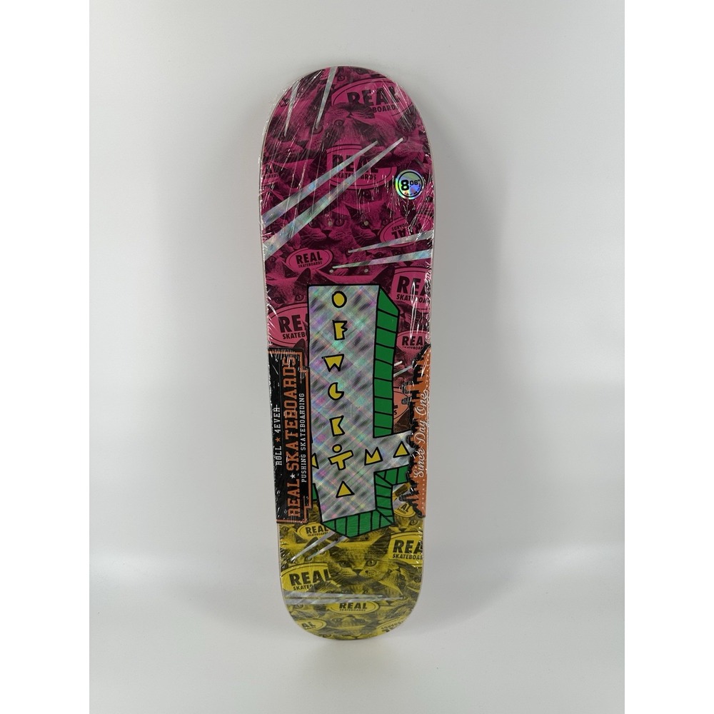 Odd Future OFWGKTA Real Skateboards Deck Limited Edition 11/100 Pink Red
